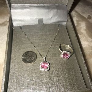 Ring with matching necklace